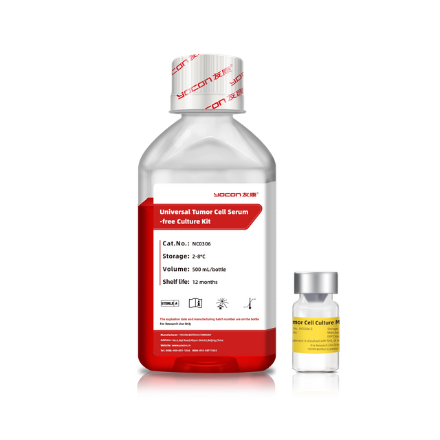 Kit universal de cultivo sin suero de células tumorales | Compatibilidad universal