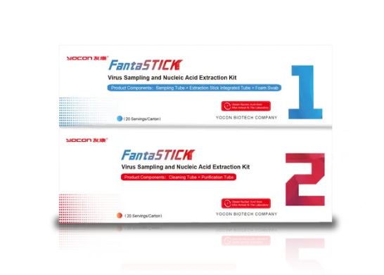 Tubo integrado para la extracción de ácido nucleico del virus